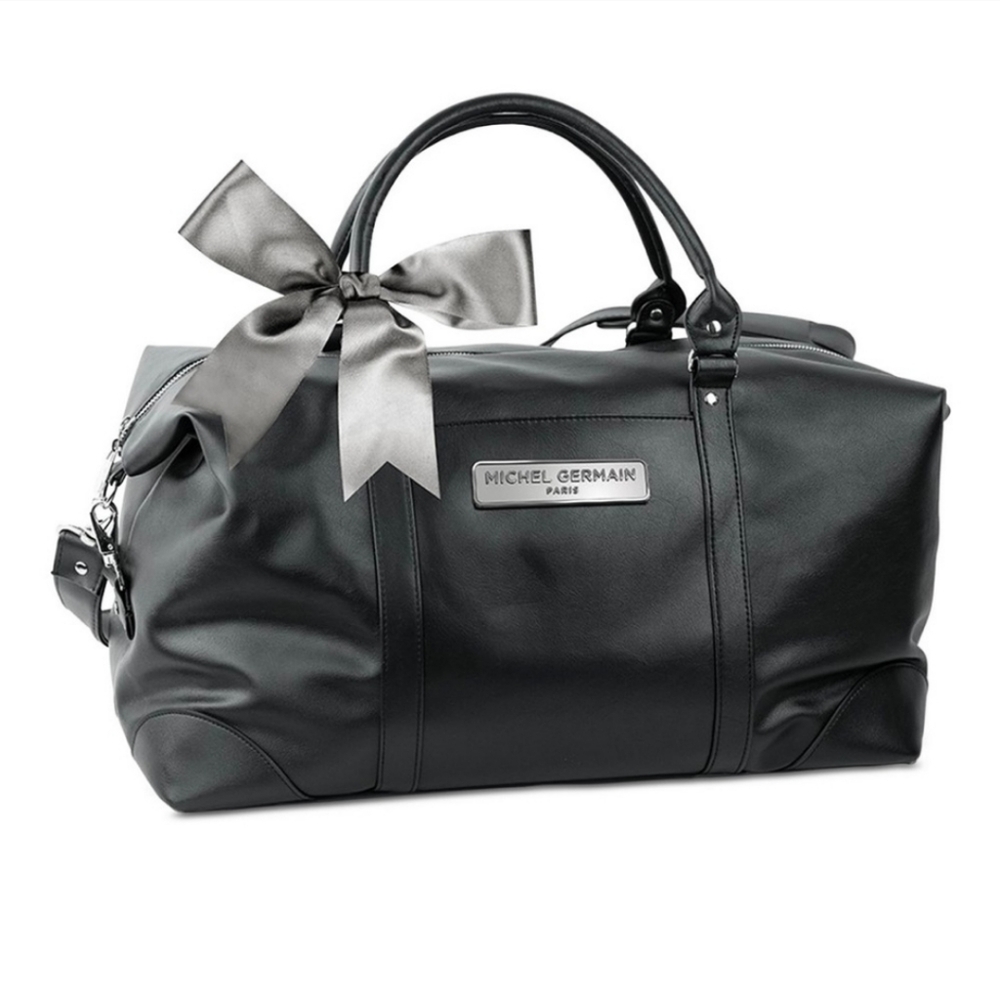 Michel Germain Vegan Leather Weekend Duffle Bag NWT